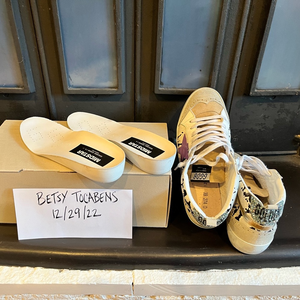 Size 39 Golden Goose Designer Brand Mid Star Classic